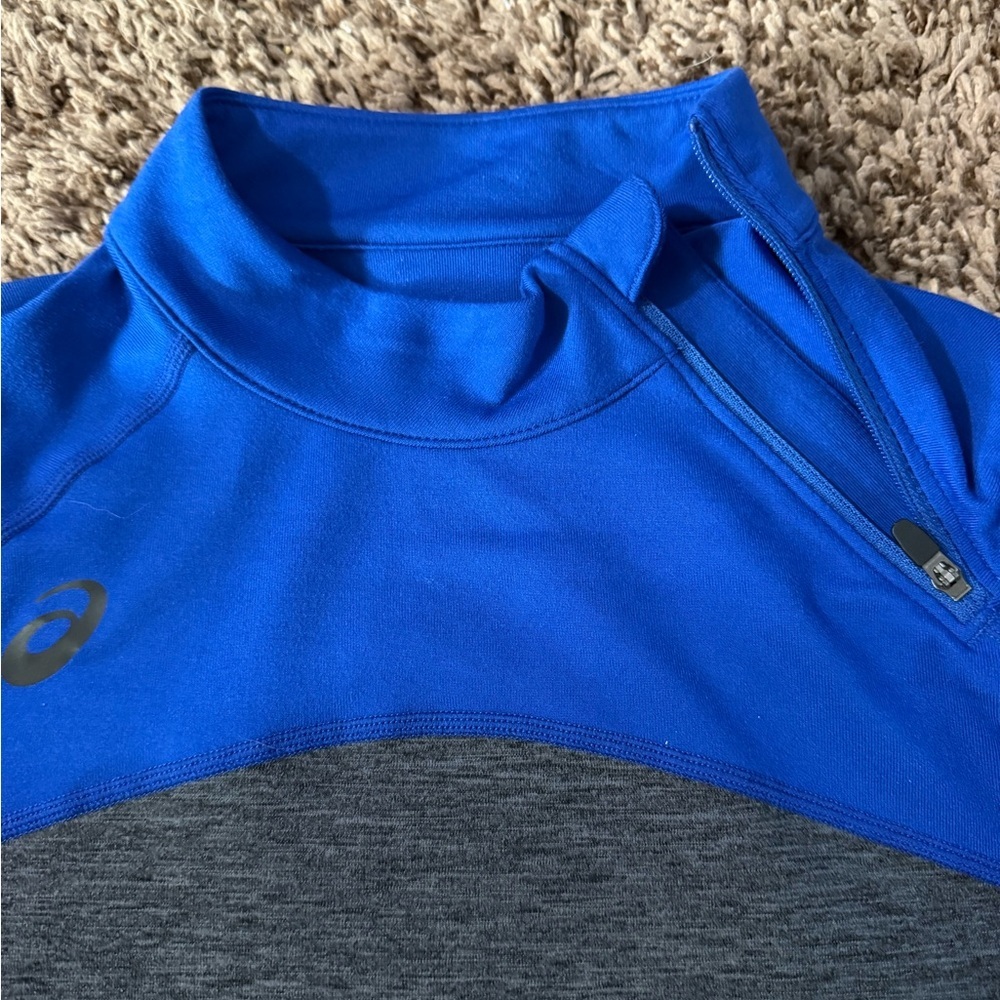 Asics MotionDry Women’s Blue Athletic Top - Picture 2 of 5